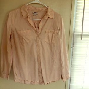 Peach blouse